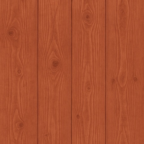 Effet bois terracotta